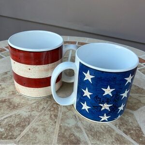 Stars and Stripes Ceramic Mugs